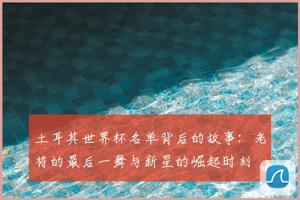 土耳其世界杯名单背后的故事：老将的最后一舞与新星的崛起时刻