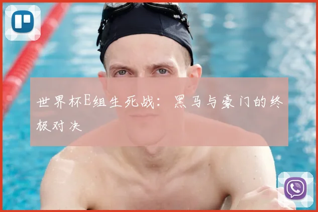 世界杯E组生死战：黑马与豪门的终极对决